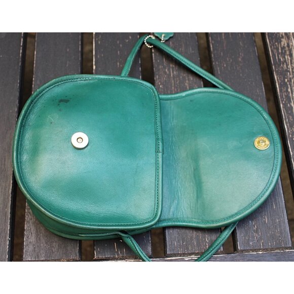 Coach Vintage - Casey Crossbody Bag 9923 in Jade Green, USA 1990s READ - Picture 7 of 15
